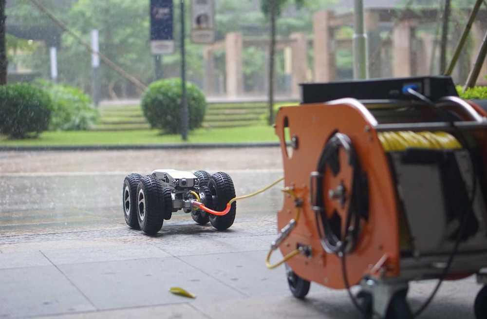 285清凉山管道检测机器人